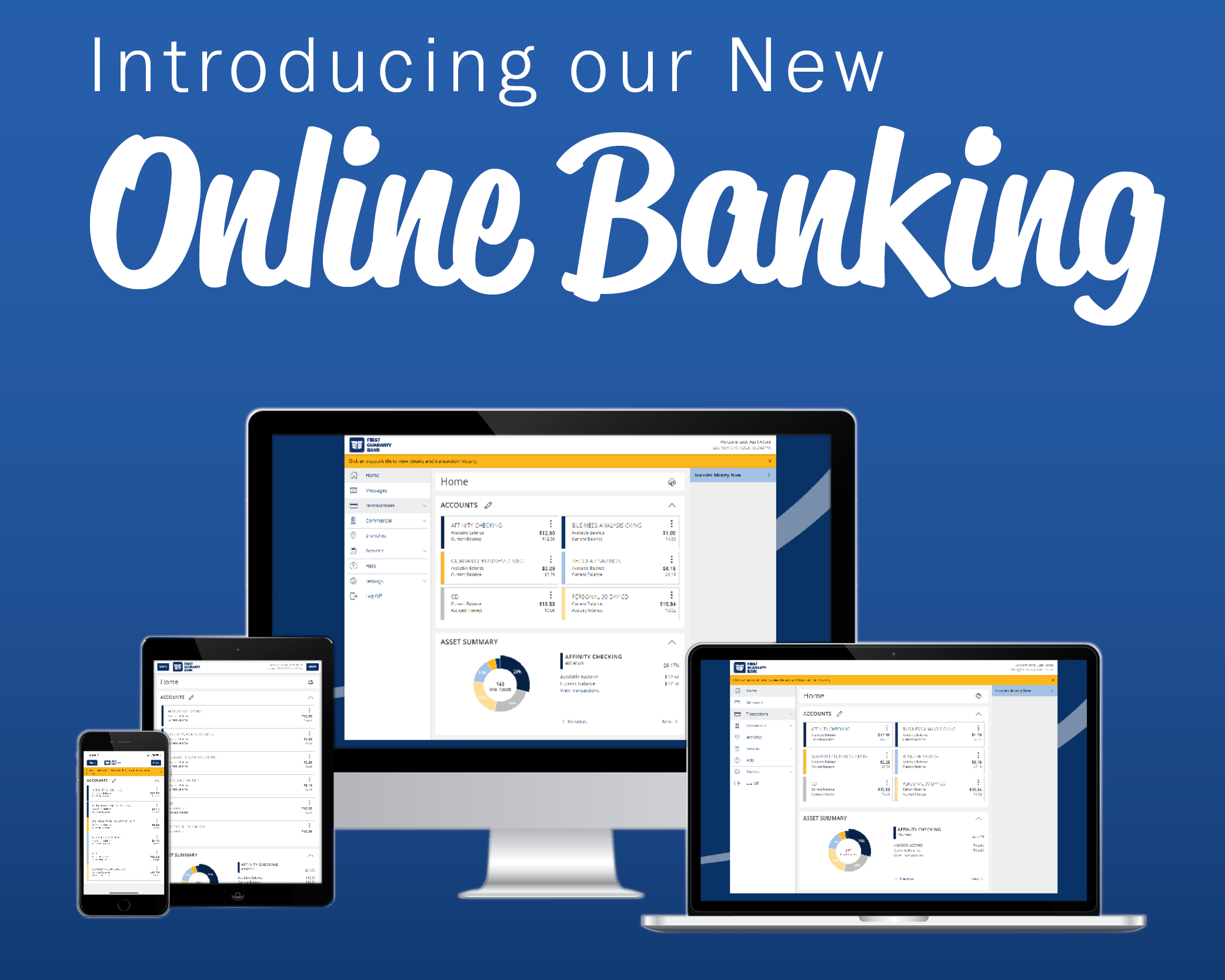 OLB New Online Banking Experience