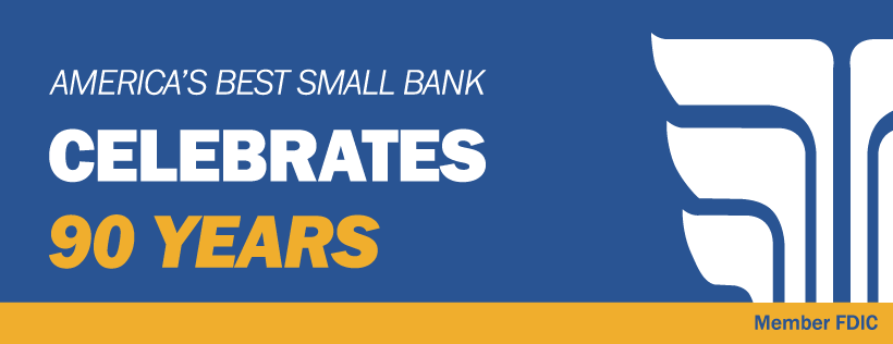 America's Best Small Bank Celebrates 90 Years