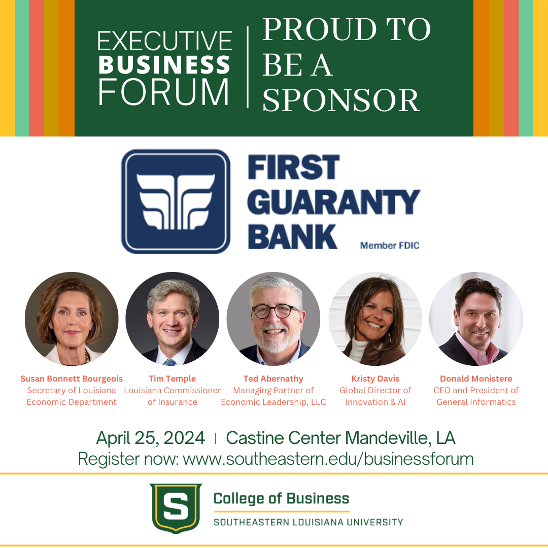 Proud to Be a sponsor of the Executive Business Forum