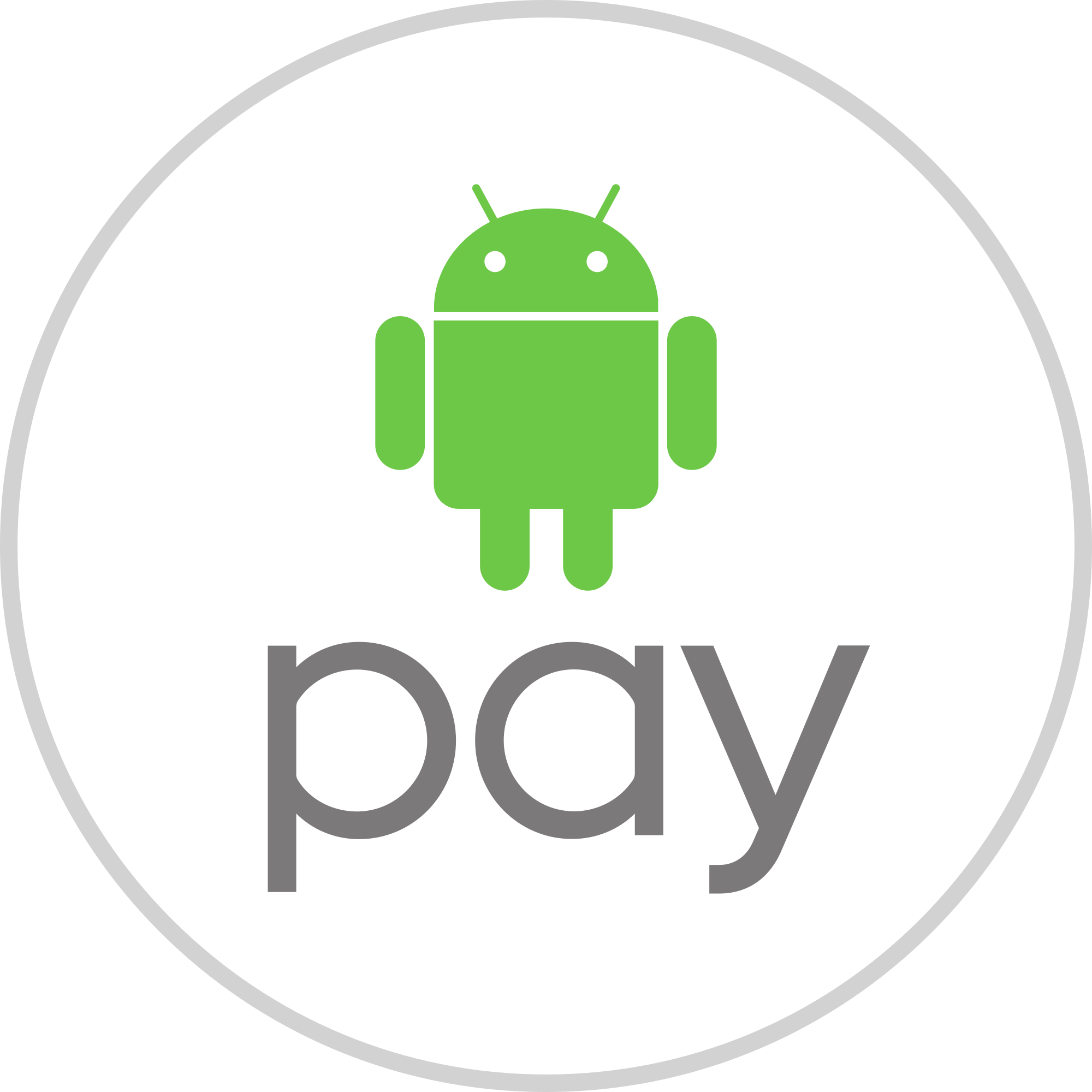 Android_Pay_Logo with Gray Circle Around