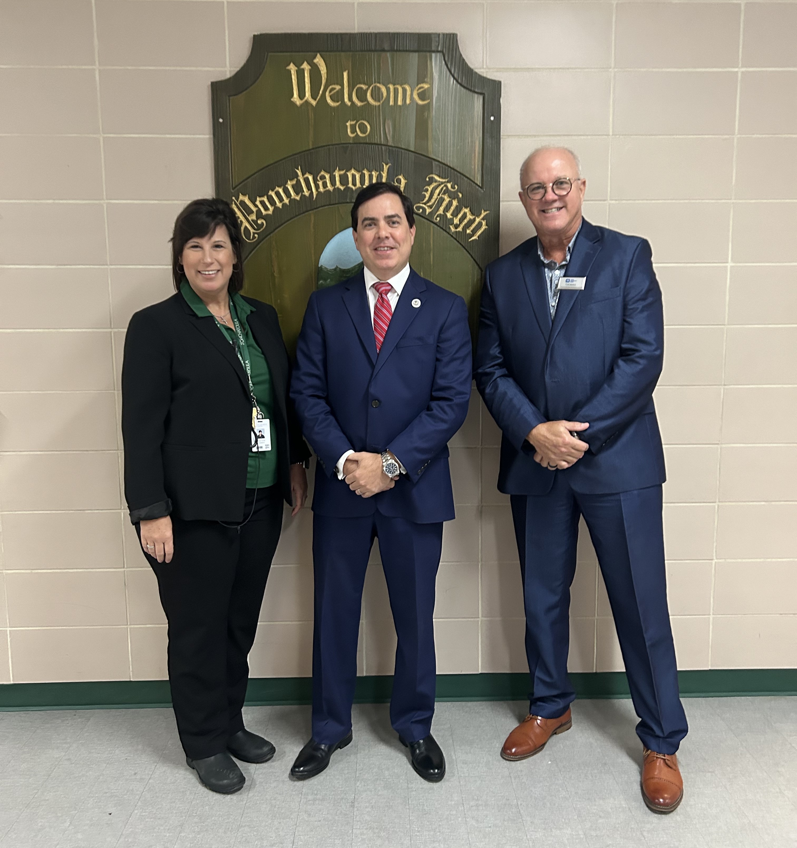 Group Photo at Ponchatoula High School